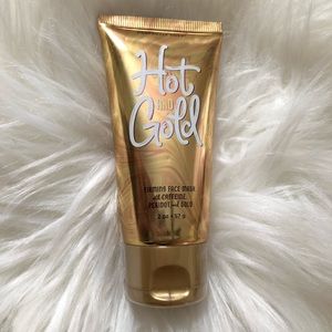 Hot & Gold face mask
